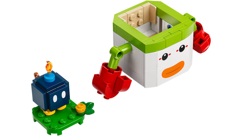 Bowser best sale lego instructions